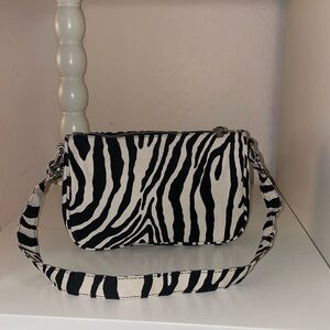 Brandy Melville Zebra Shoulder mini Bag